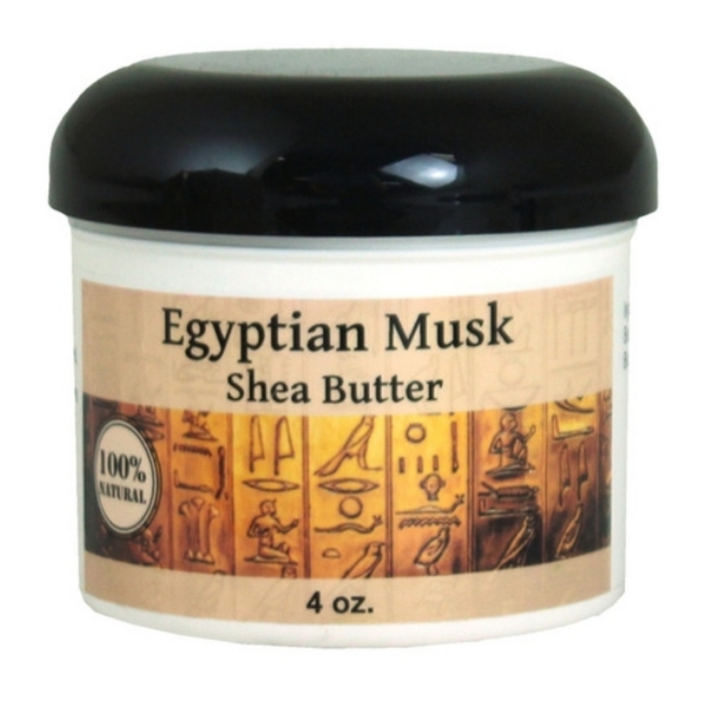 Egyptian Musk Shea Butter 4 oz. All Natural Scented Moisturizer - Picture 4 of 4